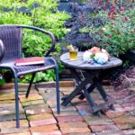 Garden seating area design