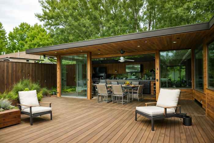 Modern patio deck ideas